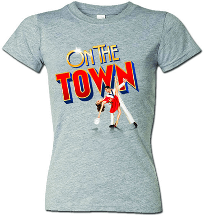 On the Town the Broadway Musical - Ladies Logo T-Shirt 